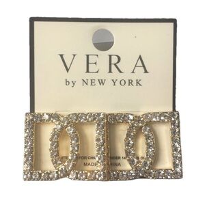 VERA BY NEW YORK DOUBLE D EARRINGS